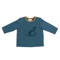 Tee-shirt bleu Camille - Sous mon baobab 