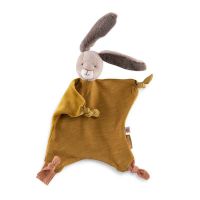Doudou lapin ocre Trois petits lapins 