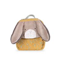 Sac à dos lapin ocre Trois petits lapins 