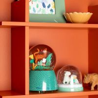 Boule à neige musicale - La forêt Mawa 