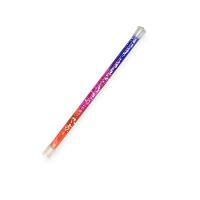 Baguette à paillettes violette et rouge - Les petites merveilles  