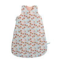 Gigoteuse fleurie bleue 70 cm Après la pluie 
