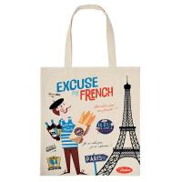 Tote bag Excuse my French 