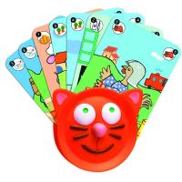 Porte cartes chat 