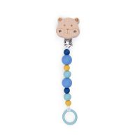 Attache-tétine bois et silicone hamster - Puce et Pilou  