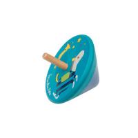 Toupie bleu Zig et Zag 
