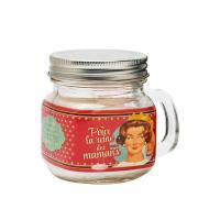 Bougie Mason Jar Pour la reine des mamans 